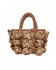 Daisy Tote Tan Raffia Handbag